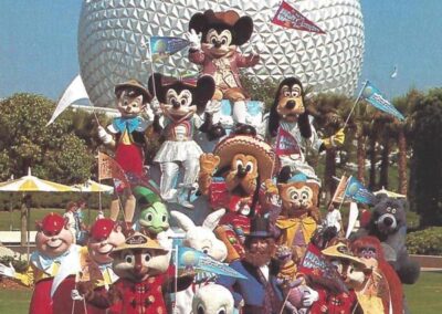 Mickey and Friends in EPCOT