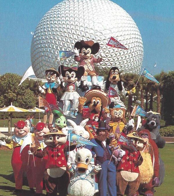 Mickey and Friends in Epcot