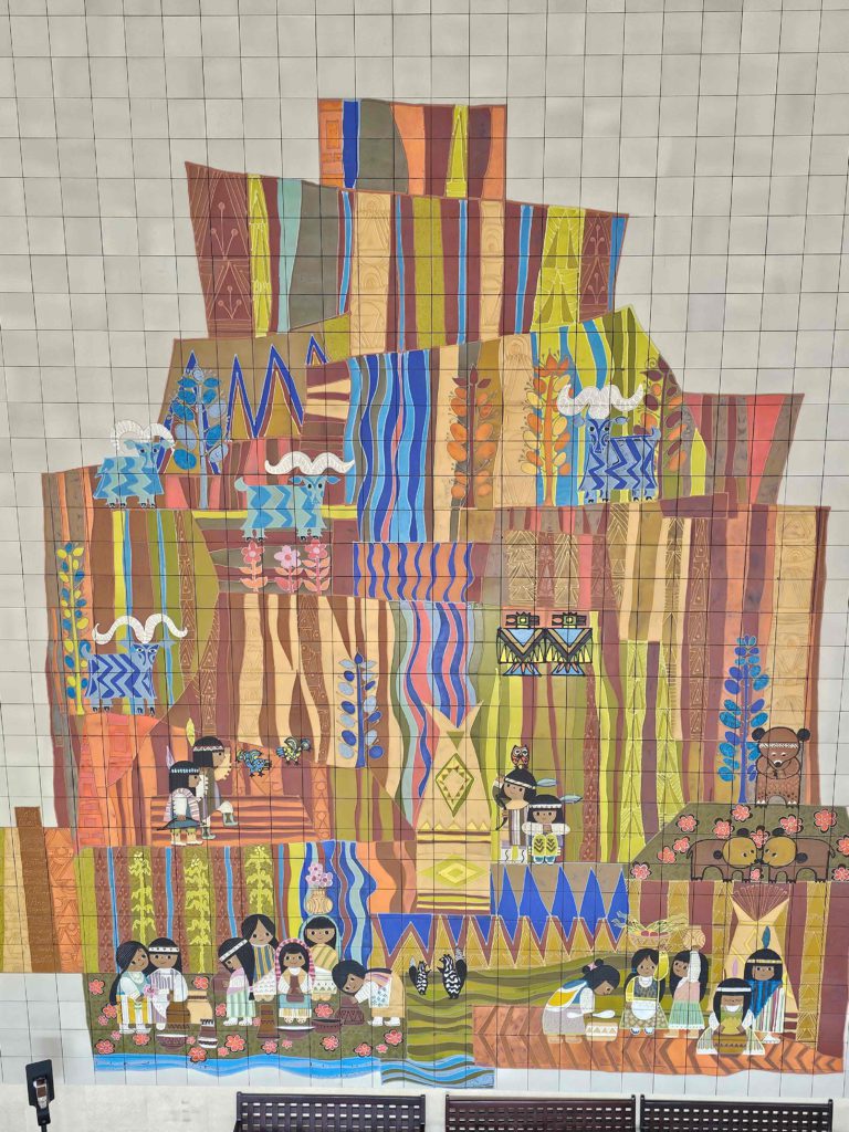 mary blair pueblo village mural