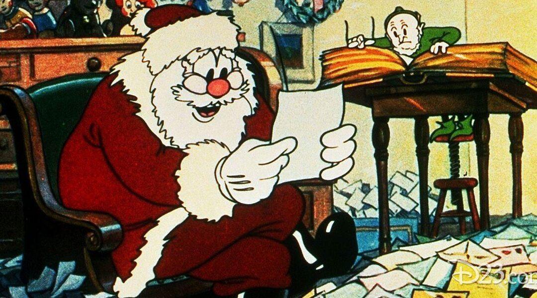 Kartoon Kringle: First Animated Disney Santa Claus