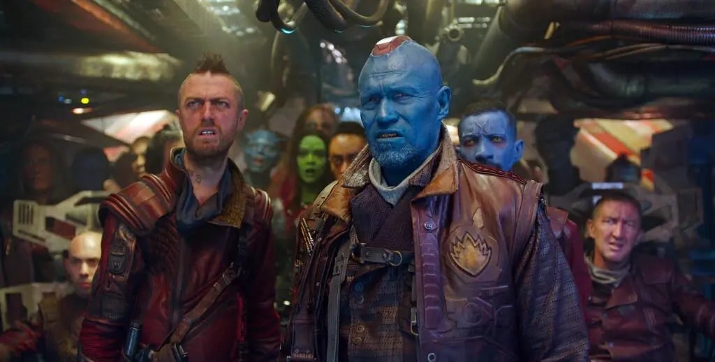 kraglin and yondu from guardians of the galaxy