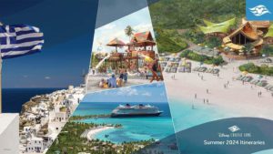 Disney Cruise Line Announcements for Summer 2024 – Inaugural Sailings to Lighthouse Point, European Cruises, Alaska, Bahamas, and Caribbean