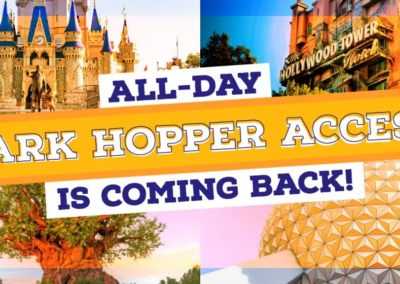 Disney Parks News! Park Hopping Returns to WDW, and Theme Park Prices Increasing