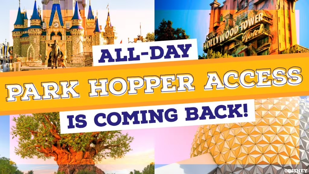 Disney Parks News! Park Hopping Returns to WDW, and Theme Park Prices Increasing