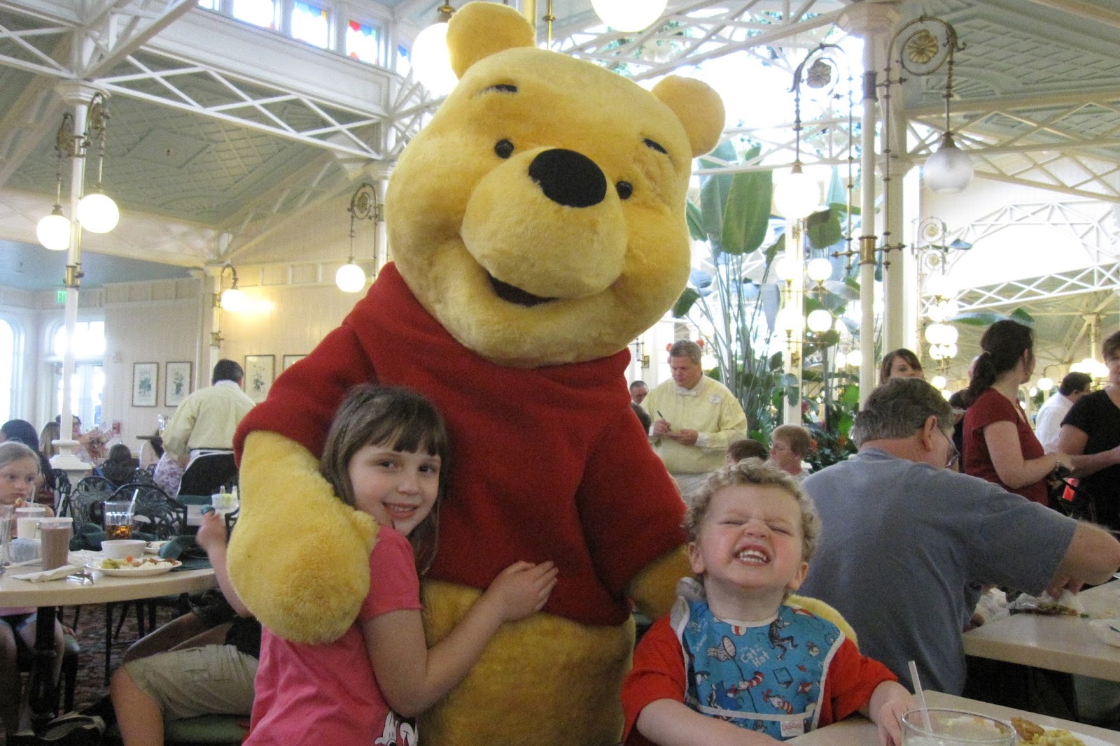 crystal palace character meal with pooh