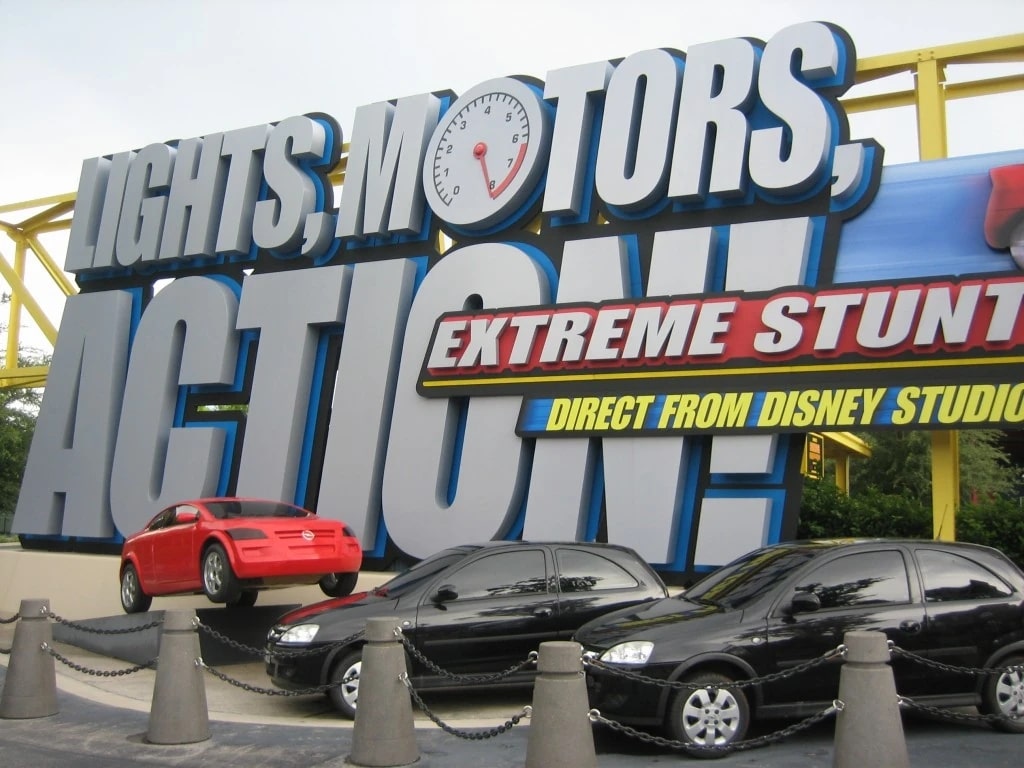 lights motors action marqee