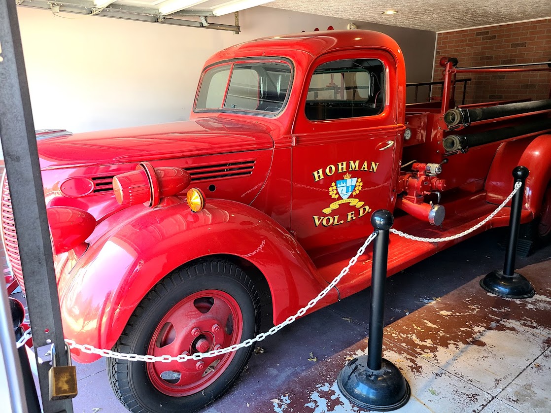 a christmas story hohman fire truck
