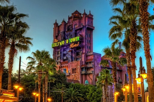 hollywood tower of terror in hollywood studios