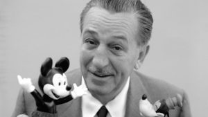 walt disney with mickey and goofy