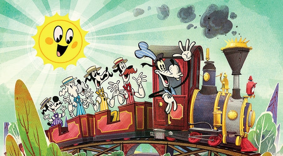 goofy in mickey and minnie's runaway railway