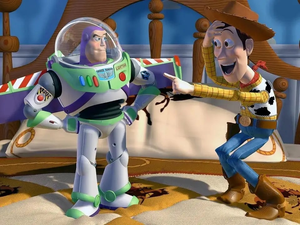 toy story woody and buzz lightyear