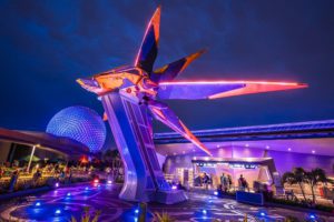 epcot cosmic rewind and spaceship earth