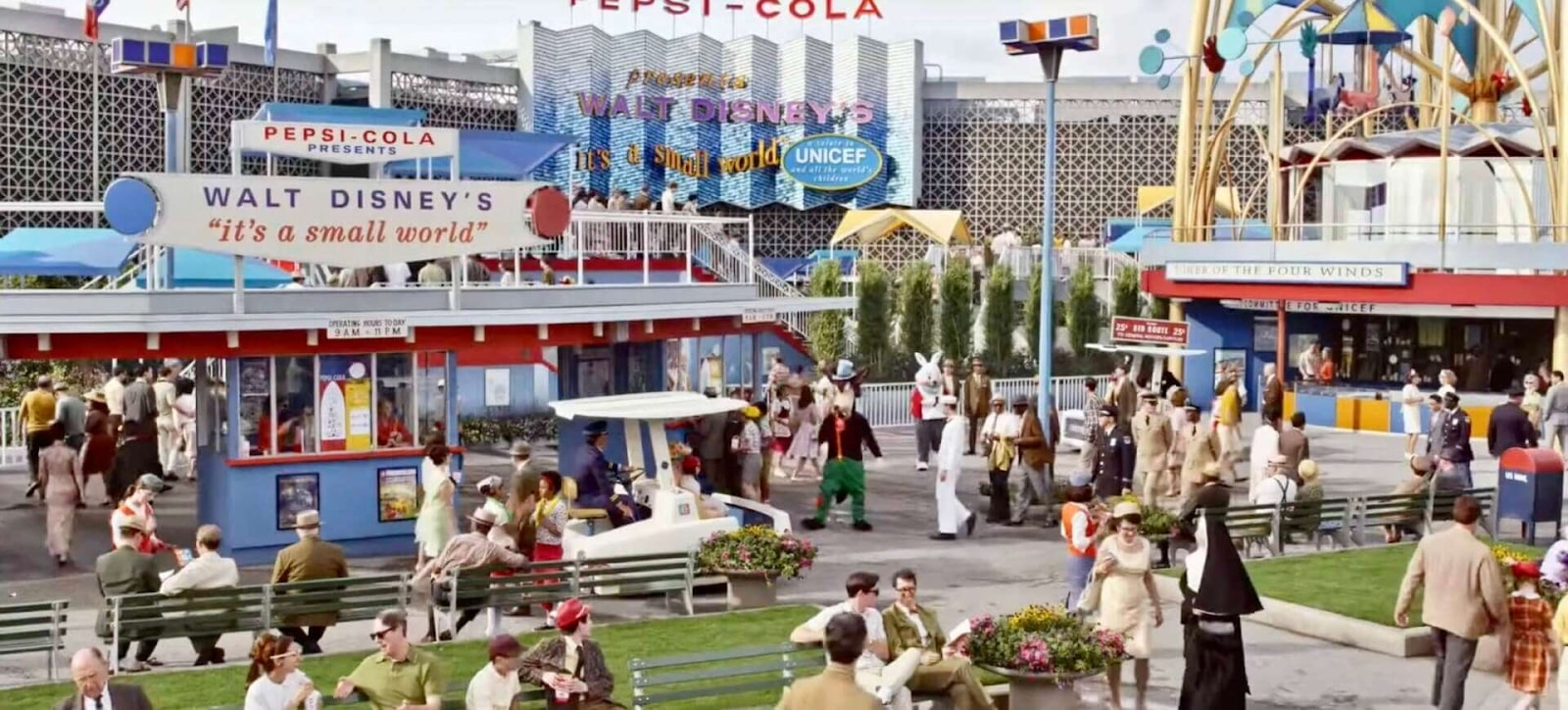 pepsi unicef pavilion at 1964 new york worlds fair