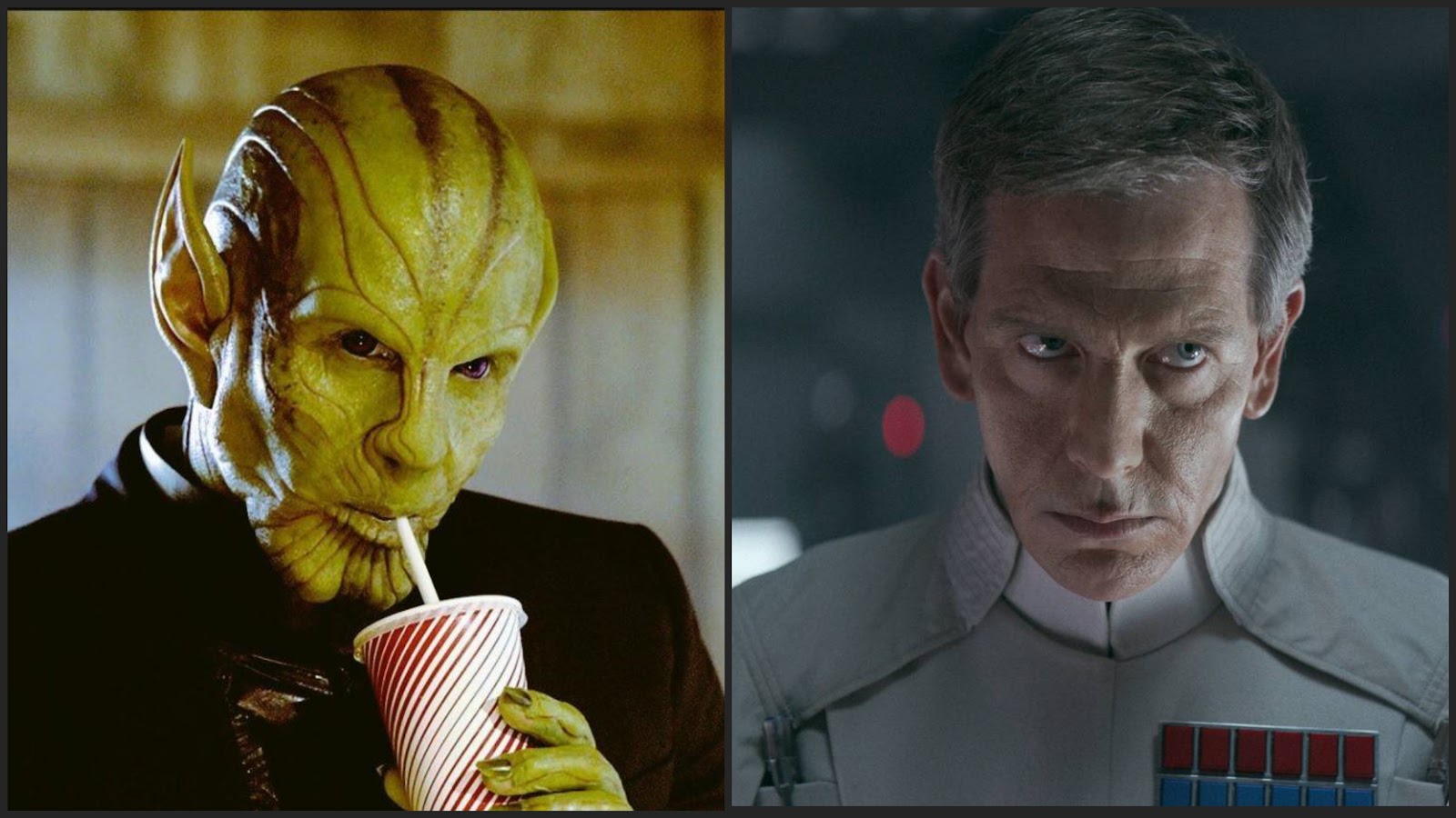 ben mendelsohn as skrull talos and director orson krennic