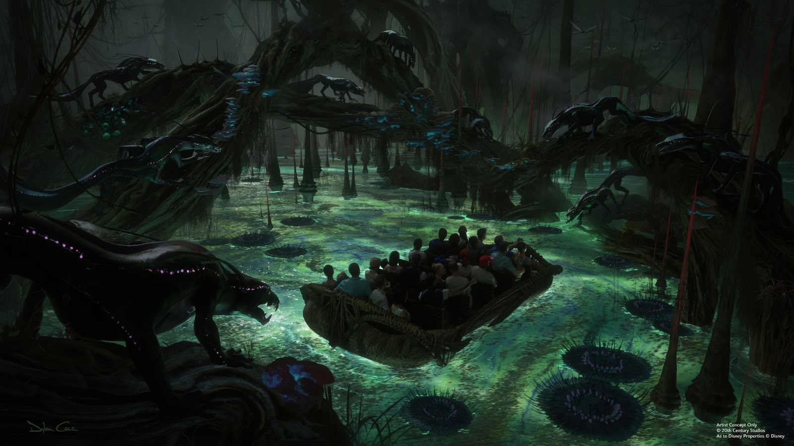 disney california adventure avatar attraction concept art