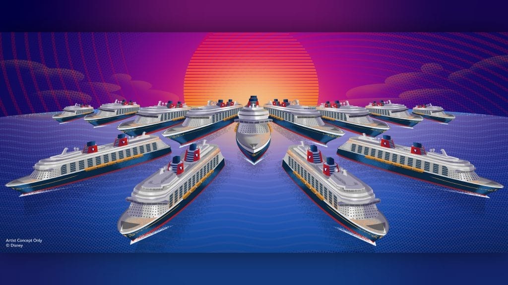 disney cruise line four new ships concept image