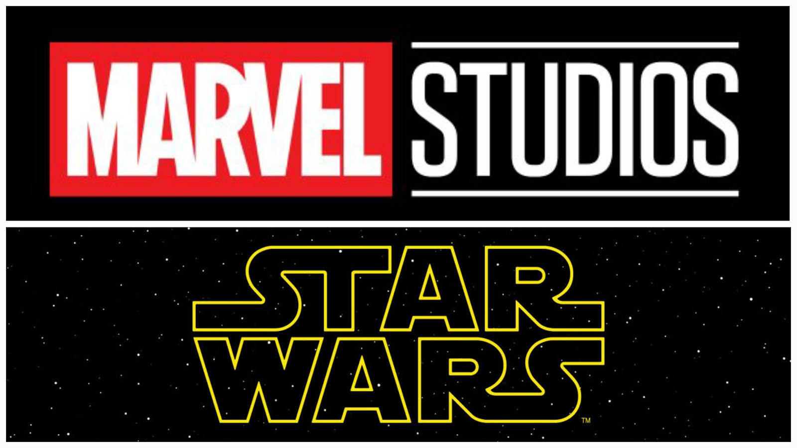 marvel studios and star wars logos