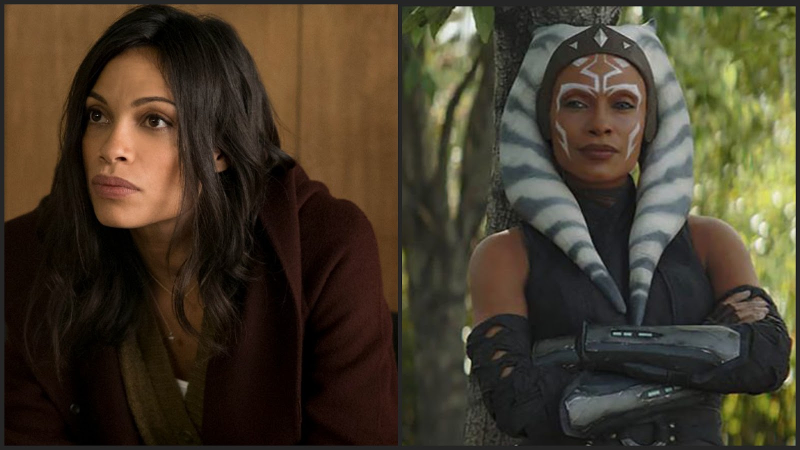 rosario dawson as claire temple and ahsoka tano