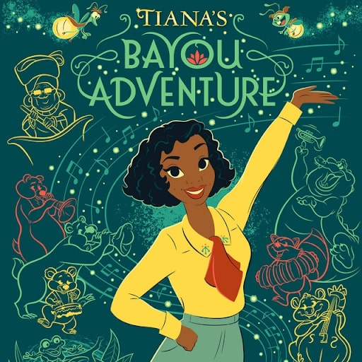 tianas bayou adventure poster