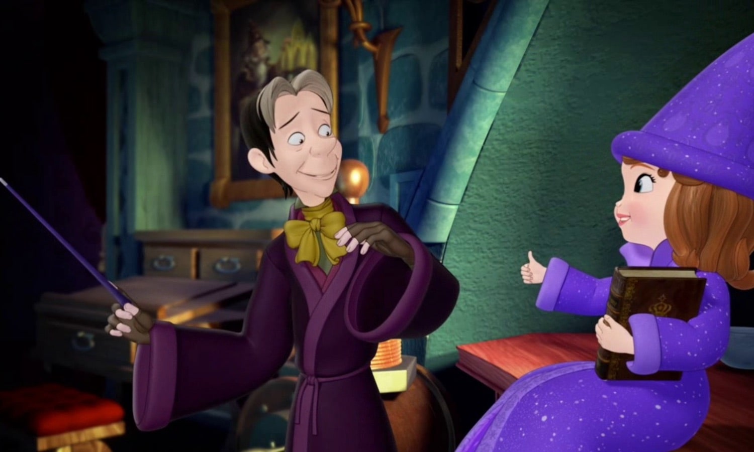 cedric the sorcerer and sofia the first