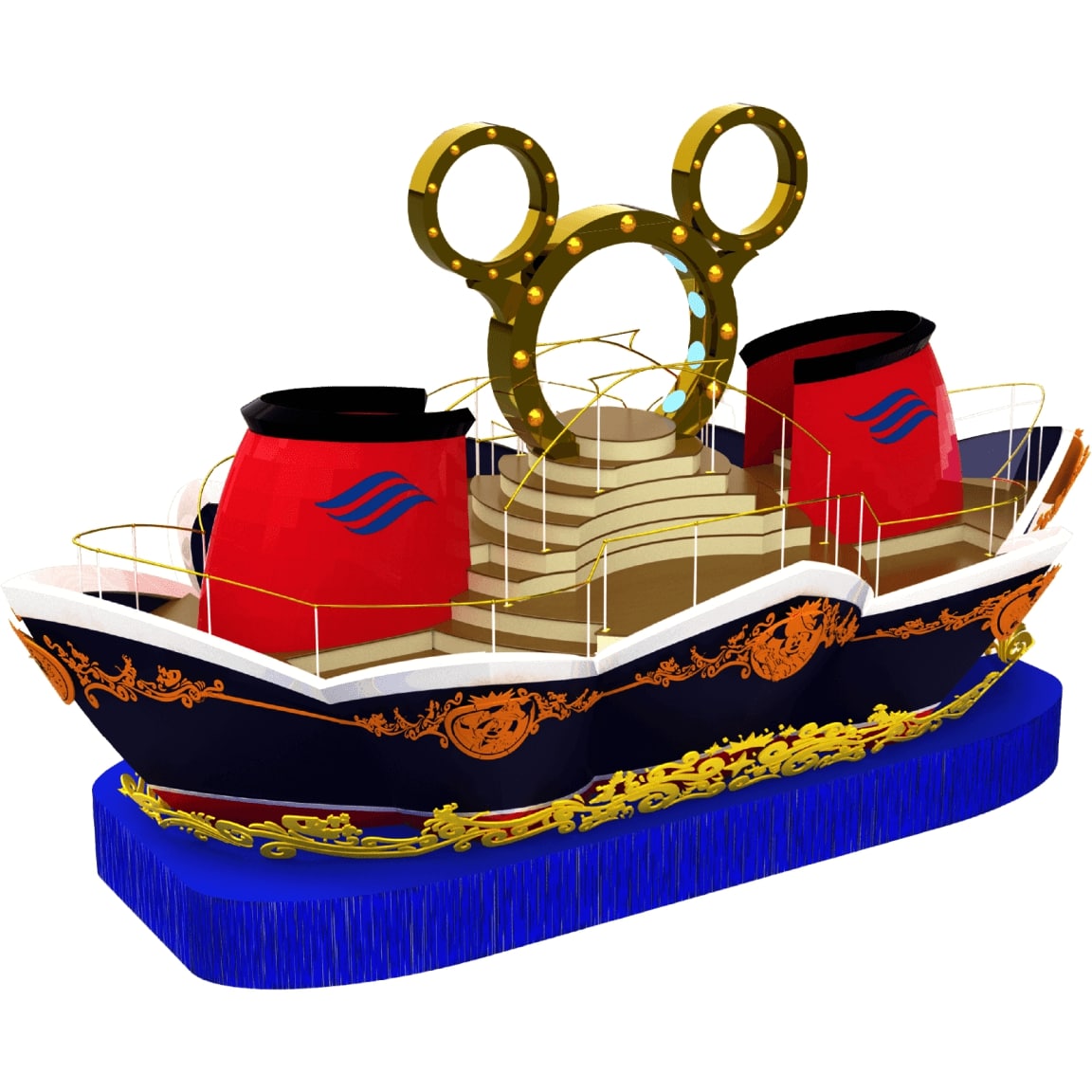 disney cruise line magic meets the seas float 2024