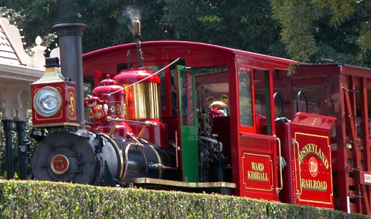 disneyland railroad ward kimball engine no. 5