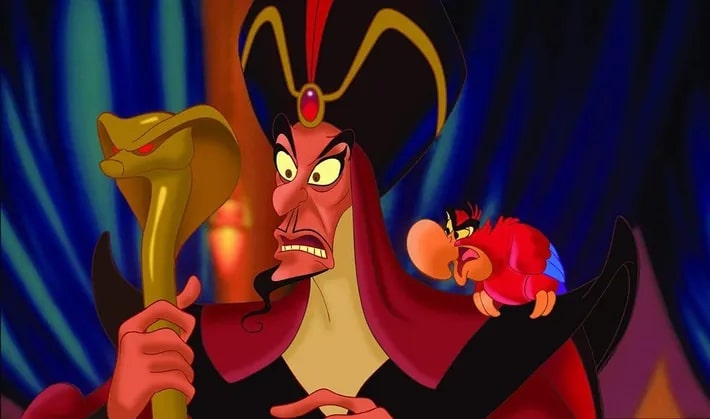 jafar and iago aladdin