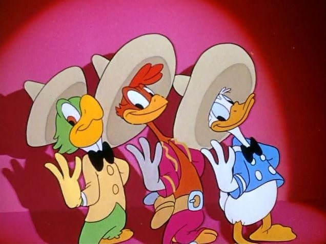 the three caballeros