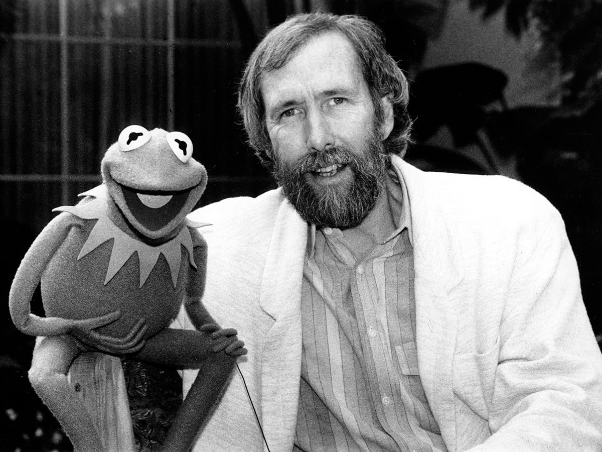 jim henson with kermit the frog