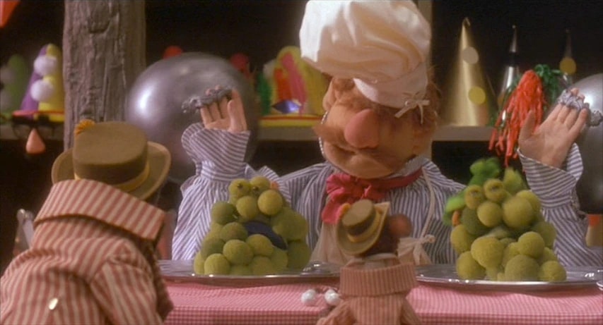 swedish chef in muppet christmas carol