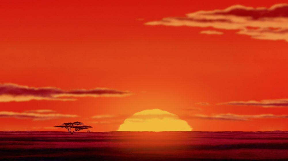 the lion king sunrise