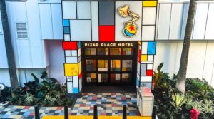 pixar place hotel entrance