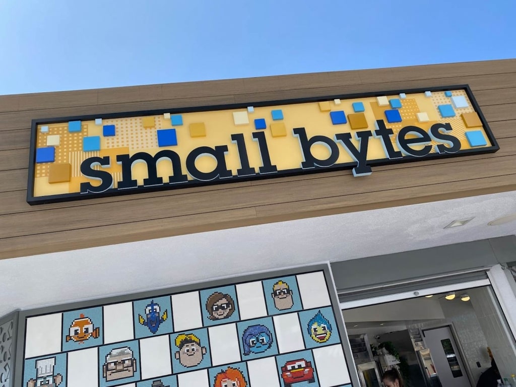 pixar place hotel small bytes