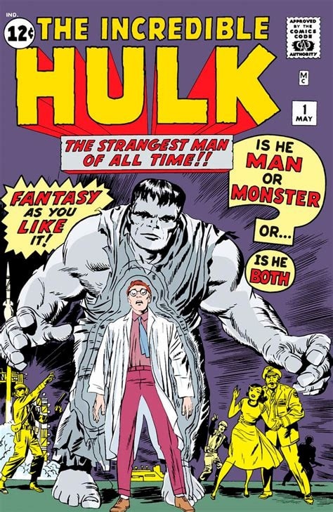 the incredible hulk first comic 1962