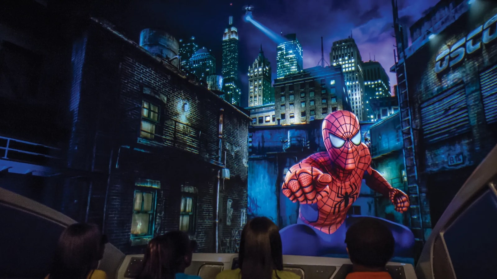 universal the amazing adventures of spider man