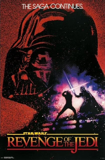 revenge of the jedi poster
