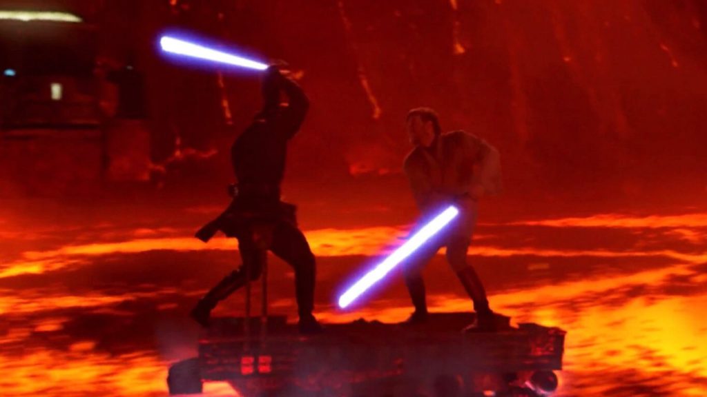 revenge of the sith battle on mustafar