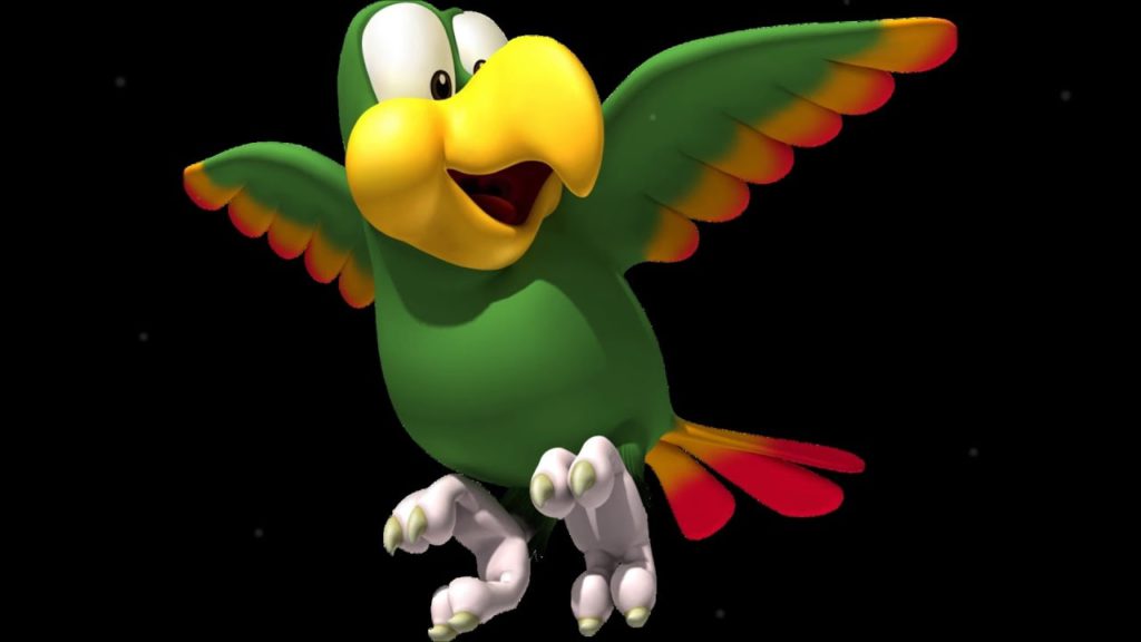squawks the parrot