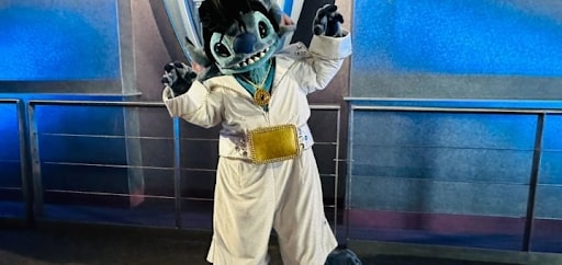 stitch as elvis in disney parks