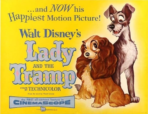 lady and the tramp in cinemascope