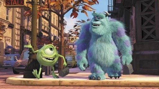 monsters inc. mike and sulley in monstropolis