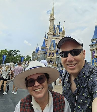 cinderella castle with vip tour guide jessica