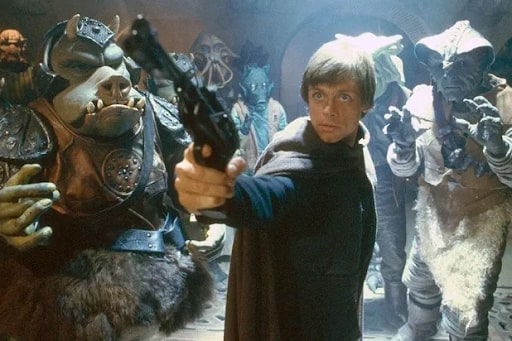 star wars return of the jedi jabbas palace luke skywalker
