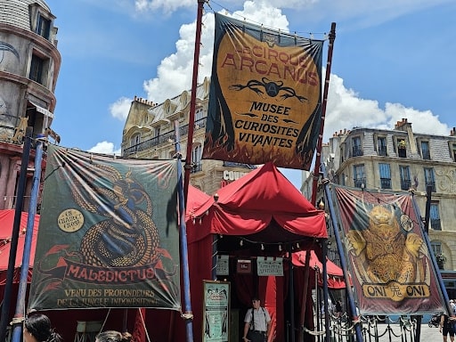 epic universe cirque arcanus