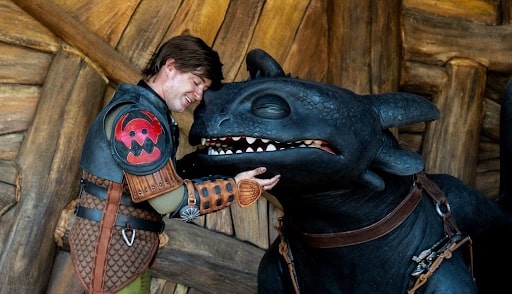 epic universe isle of berk hiccup and toothless