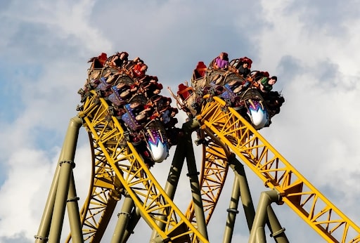 stardust racers coaster cars