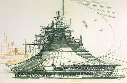 space mountain concept art