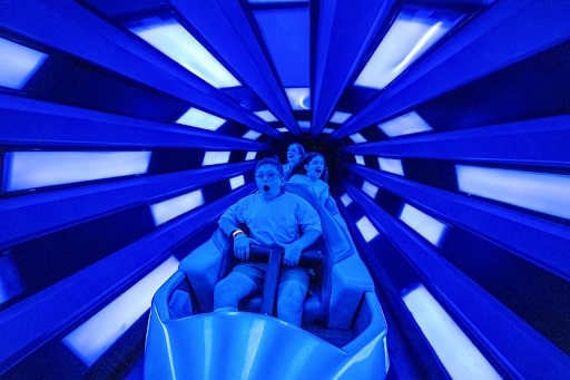 space mountain launch tunnel