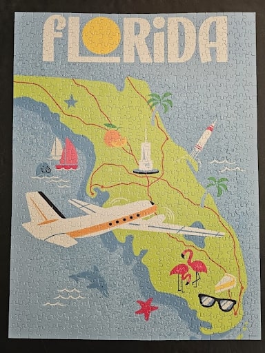 walt plane puzzle series florida