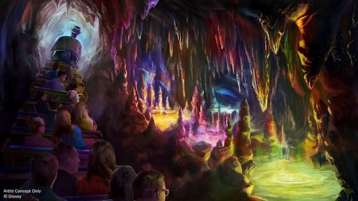 big thunder mountain railroad magic kingdom refurb concept art